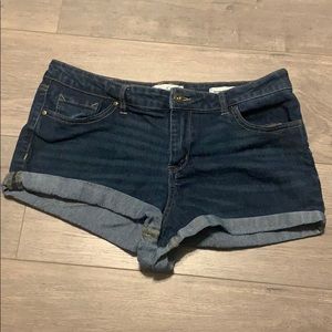 Jessica Simpson Dark Wash Jean Shorts